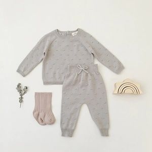 Quincy Mae Bailey knitted baby outfit Sz 6-12 months